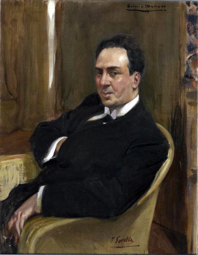 Ritratto di Antonio Machado - Hispanic Society of America, New York